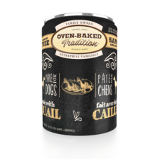 Oven-Baked (Овен-Бейкд) Tradition Dog Grain Free Pate Fresh Quail Meat - Беззерновий паштет для собак усіх порід та будь-якого віку зі свіжим м’ясом перепела 354 г
