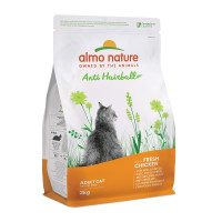 Almo Nature (Алмо Натюр) Holistic Fresh Meat Cat Hairball With Chicken - Сухой корм для кошек для вывода шерсти с курицей 2 кг