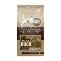 Quattro (Кваттро) Adult Duck Small Breed Корм для взрослых собак мелких пород с уткой 150 г