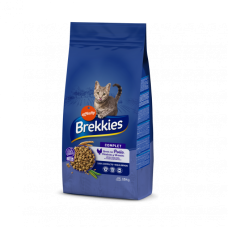 Brekkies (Брекіс) Cat Complet Tuna - Сухий корм для котів з куркою, тунцем та овочами 15 кг