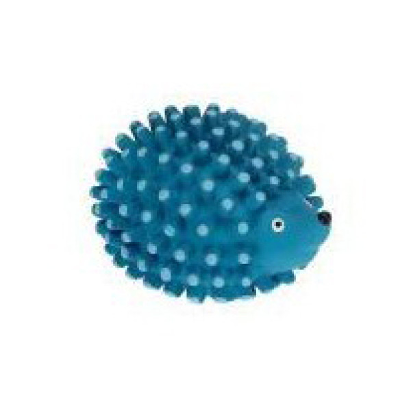 Misoko (Мисоко) Dog Toy Hedgehog Blue - Игрушка для собак еж латекс синяя 10.16 см
