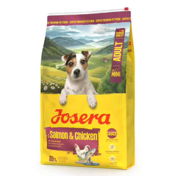 Josera (Йозера) Dog Chicken & Salmon Adult Mini - Сухой корм для взрослых собак мелких пород с мясом курицы и лосося 10 кг