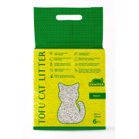 Хвостик - Наполнитель для кошачьих туалетов соевый классический 6 л
