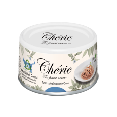 Cherie (Чері) Cat Grain Free Tuna & Snapper Hairball All Life Stages - Вологий беззерновий корм для котів будь-якого віку для виведення грудок шерсті шматочки в соусі з м’ясом тунця та луціаном 80 г