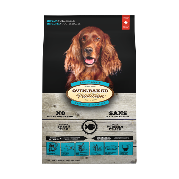 Oven-Baked (Овен-Бэйкд) Tradition Dog Adult Fish - Сухой корм для взрослых собак с мясом рыбы 11.34 кг