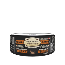 Oven-Baked (Овен-Бейкд) Tradition Dog Grain Free Pate Fresh Turkey Meat - Вологий беззерновий корм для собак будь-якого віку та усіх порід паштет зі свіжим м’ясом індички 156 г