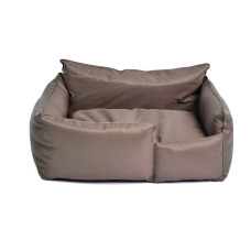 Гламур - Лежак для собак і котів коричневий 40х50х20 см
