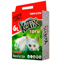 Kotix (Котикс) Tofu Classic - Наполнитель для кошачьего туалета соевый 6 л