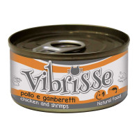 Vibrisse (Вибрис) Chicken&Shrimp - Влажный корм для кошек с курицей и креветками 70 г