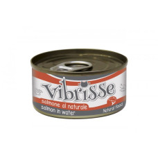 Vibrisse (Вібріс) Salmon in Water - Вологий корм для котів з лососем у власному соку 70 г