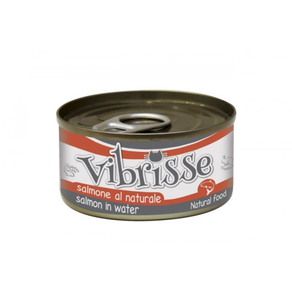 Vibrisse (Вибрис) Salmon in Water - Влажный корм для кошек с лососем в собственном соке 70 г