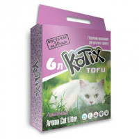 Kotix (Котикс) Tofu Lavender - Наполнитель для кошачьего туалета соевый 6 л