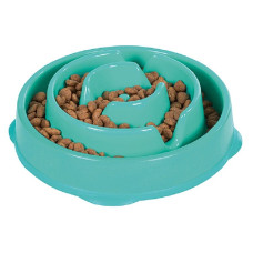 Outward Hound (Аутвард Хаунд) Fun Feeder Drop Turquoise - Миска-лабіринт для здорового та неквапливого годування собак 27.5 см