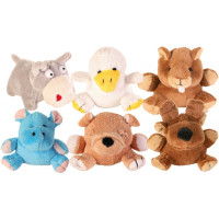 Trixie (Трикси) Plush Animal - Игрушки для собак плюшевые животные с пищалкой 10-12 см
