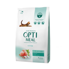 Optimeal (Оптимил) Kitten Chicken - Сухой корм для котят с курицей 200 г