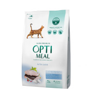 Optimeal (Оптимил) Cat Extra Shine Cod - Сухой корм для кошек с высоким содержанием трески 10 кг