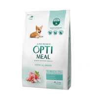 Optimeal (Оптимил) Puppy All Breed Turkey - Сухой корм для щенков всех пород с индейкой 4 кг
