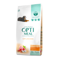 Optimeal (Оптимил) Puppy Large Breed Turkey - Сухой корм для щенков больших пород с индейкой 12 кг