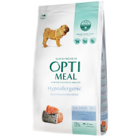 Optimeal (Оптимил) Dog Hypoallergenic Medium/Large Breed Salmon - Сухой корм для собак средних и крупных пород с лососем, гипоаллергенный 12 кг
