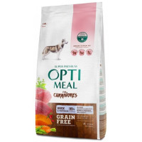 Optimeal (Оптимил) Dog Carnivores All Breed Duck&Vegetables - Сухой корм для собак всех пород с уткой и овощами, беззерновой 1.5 кг