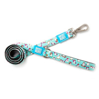 Max & Molly (Макс Молли) Short Leash Unicorn S - Поводок короткий для собак с принтом единорог