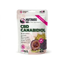 LК Baits (ЛК Бейтс) Dog Nutrigo Adult Mini Breed CBD Beef & Canabidiol - Лакомство для взрослых собак мелких пород, помогающее уменьшить симптомы стресса с мясом говядины и конопляным маслом 75 г