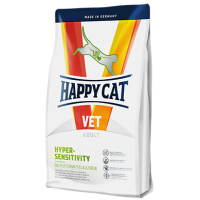 Happy Cat (Хепи Кет) Vet Diet Grain Free Quail & Chestnut Hypersensitivity Adult - Сухой лечебный беззерновой корм для взрослых котов с пищевой аллергией с мясом перепелки и каштаном 1 кг