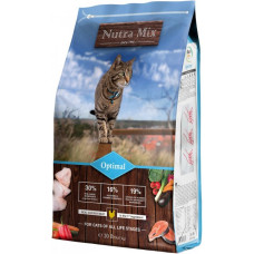 Nutra Mix (Нутра Мікс) Optimal Cat - Сухий корм для котів з куркою 9.07 кг