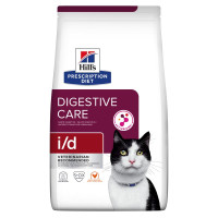 Hill`s PD Feline i/d Digestive Care – Сухий лікувальний корм для кішок при захворюваннях ШКТ, панкреатиті з куркою 8 кг