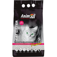 AnimAll (Энимал) - Наполнитель бентонитовый для кошачьих туалетов, белый без запаха 5 л