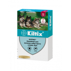 Elanco (Bayer) Kiltix - Ошейник от блох и клещей для собак 66 см