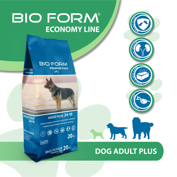 Bio Form (Біо Форм) Dog Adult Plus – Сухий корм для собак з куркою 20 кг