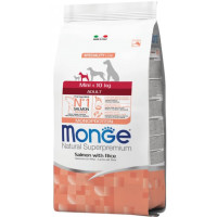 Monge (Монж) Dog Mini Salmon&Rice - Сухой корм для взрослых собак мелких пород с лососем и рисом 0.8 кг