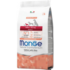 Monge (Монж) Dog Mini Salmon&Rice - Сухий корм для дорослих собак дрібних порід з лососем та рисом 7 кг