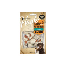 Flamingo (Фламінго) Dog Hapki Sushi rolls Salmon - Ласощі для собак суші з лососем 75 г