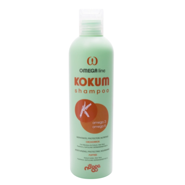 Nogga (Ногга) Omega Line Kokum Shampoo For Puppies - Шампунь для щенков в процессе линьки с маслом кокума 250 мл