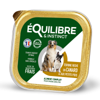 Equilibre & Instinct (Эквилибре & Инстинкт) Dog Duck & Pea - Влажный корм для собак с уткой и горохом 300 г