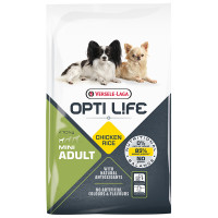 Opti Life (Опти Лайф) Adult Mini With Chicken Сухой корм для собак с курицей мини и малых пород с курицей 7.5 кг