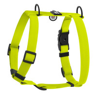 WauDog (ВауДог) Magnet - Шлея для собак анатомическая водостойкая с магнитной пряжкой лимонная (Ш 25 мм, А 50-85 см, В 61-100 см) L