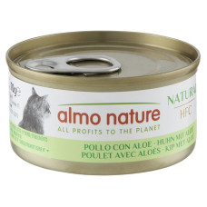 Almo Nature (Альмо Натюр) HFC Cat Natural Chicken with Aloe - Вологий корм для котів з куркою та алое 70 г