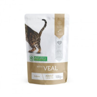 Nature’s Protection (Натур Протекшн) Cat Veal Indoor Adult - Влажный корм для взрослых домашних котов с мясом телятины 100 г