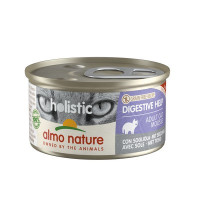 Almo Nature (Альмо Натюр) Cat Digestive Help Flounder - Влажный корм для кошек с чувствительным пищеварением с камбалой 85 г