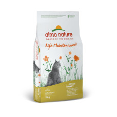 Almo Nature (Алмо Натюр) Holistic Fresh Meat Cat With Turkey - Сухий корм для котів зі свіжою індичкою 12 кг