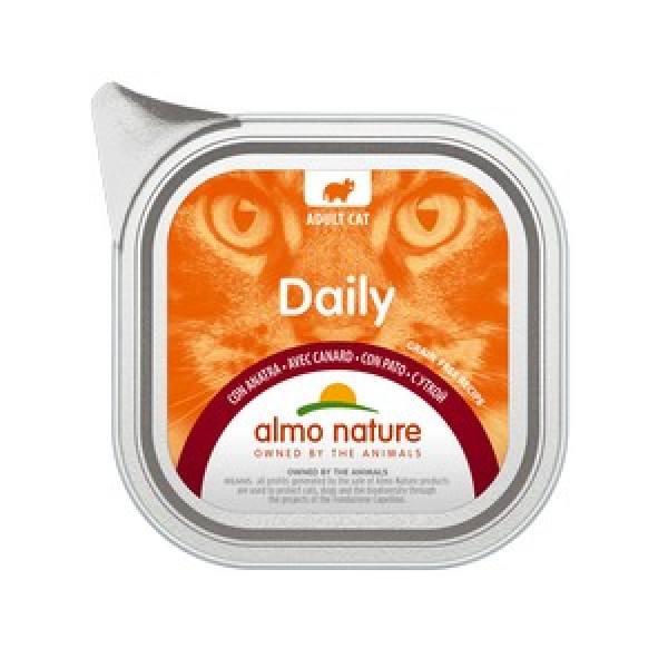 Almo Nature (Альмо Натюр) Daily Cat Duck - Влажный корм для кошек с уткой 100 г
