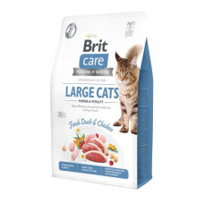 Brit Care (Бріт Кеа) Large cats Power & Vitality - Сухий беззерновий корм для кішок великих порід 0.4 кг