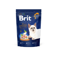 Brit Premium (Бріт Преміум) Nature Cat Indoor - Сухий корм для домашніх кішок з куркою 1.5 кг