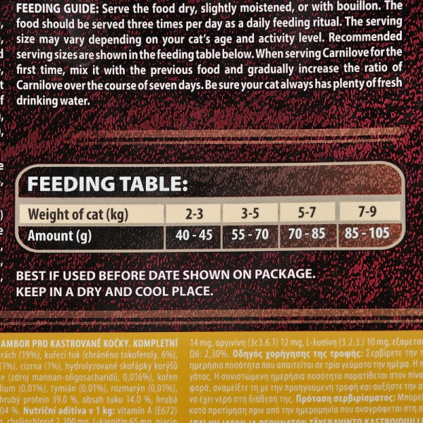 Carnilove (Карнилав) Cat Lamb & WildBoar Sterilised - Сухий корм для стерилізованих кішок з ягням і кабаном 2 кг