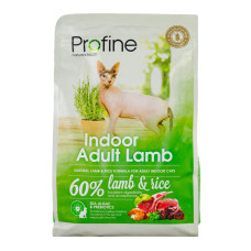 Profine (Профайн) Indoor With Lamb&Rice - Сухий корм для котів, які живуть в приміщенні з ягням та рисом 2 кг