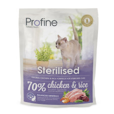 Profine (Профайн) Sterilised With Chicken&Rice - Сухой корм для стерилизованных кошек с курицей и рисом 300 г