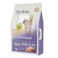 Profine (Профайн) Sterilised With Chicken&Rice - Сухой корм для стерилизованных кошек с курицей и рисом 10 кг